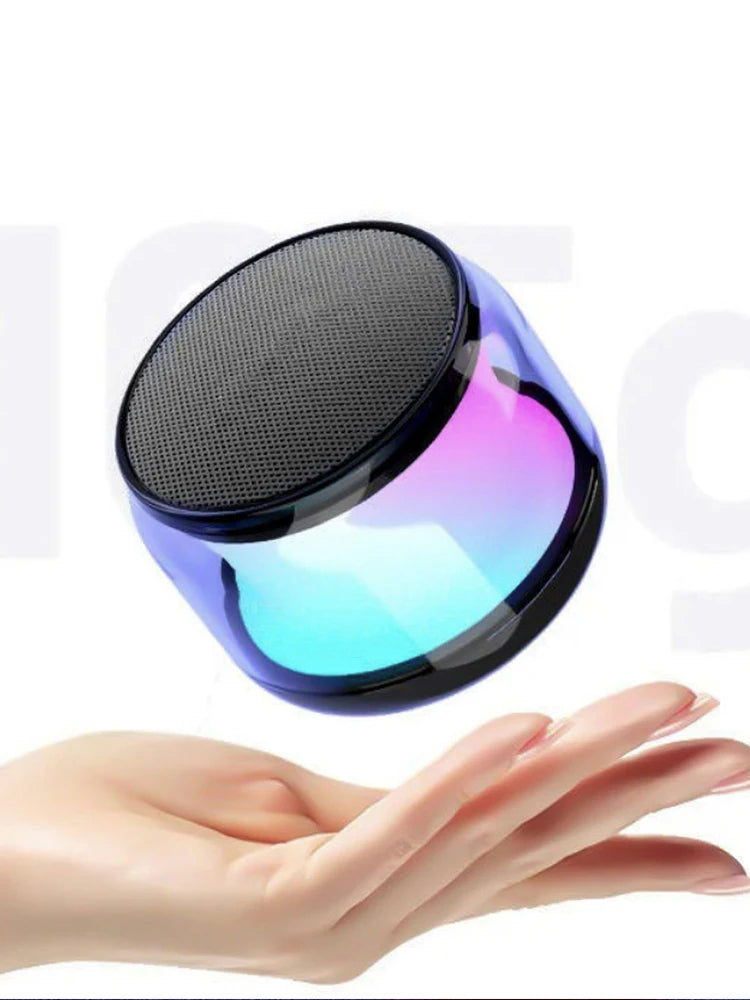 New cool multi-functional Bluetooth speaker, high life bright color science fiction car small speaker